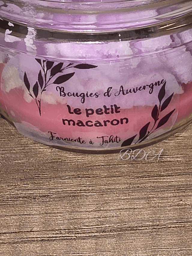 Le petit macaron parfum farnienté à Tahiti