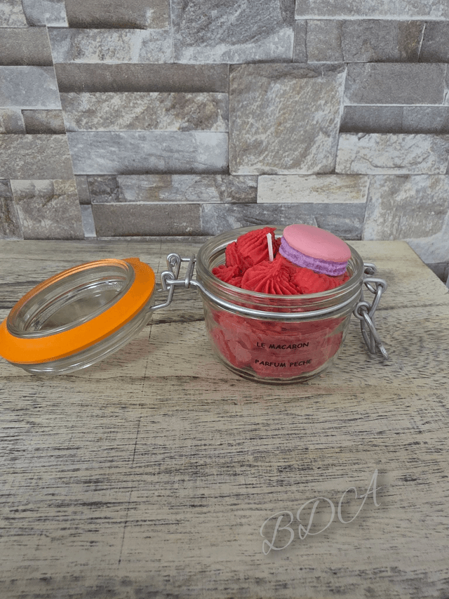 Le macaron parfum pêche