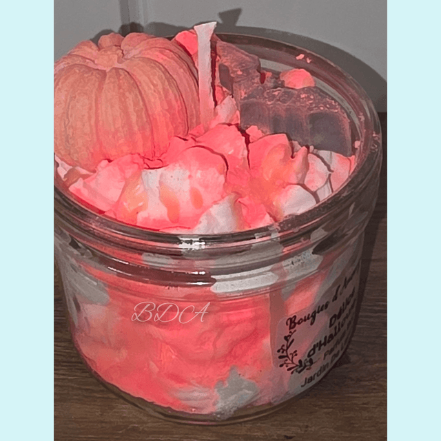 Délice halloween  Bougie phosphorescente