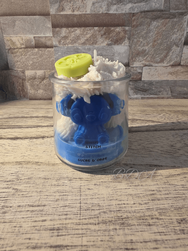 Bougie stitch sucre d'orge