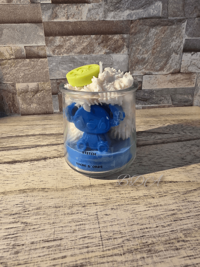 Bougie stitch sucre d&#039;orge
